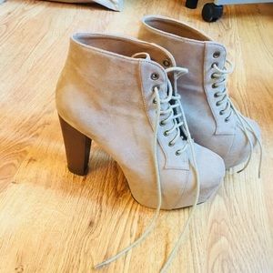 Taupe Jeffery Campbell Lita dupes